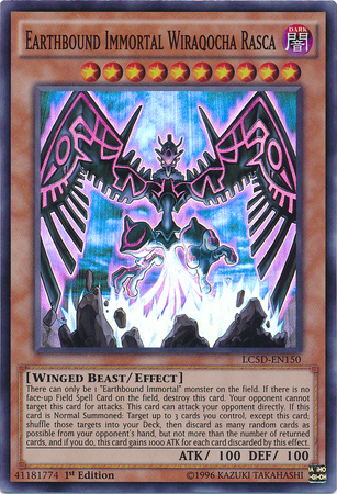 Earthbound Immortal Wiraqocha Rasca [LC5D-EN150] Super Rare | Jomio and Rueliete's Cards and Comics