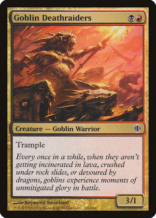 Goblin Deathraiders [Shards of Alara] | Jomio and Rueliete's Cards and Comics