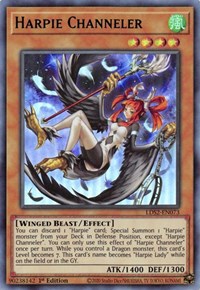 Harpie Channeler (Green) [LDS2-EN073] Ultra Rare | Jomio and Rueliete's Cards and Comics