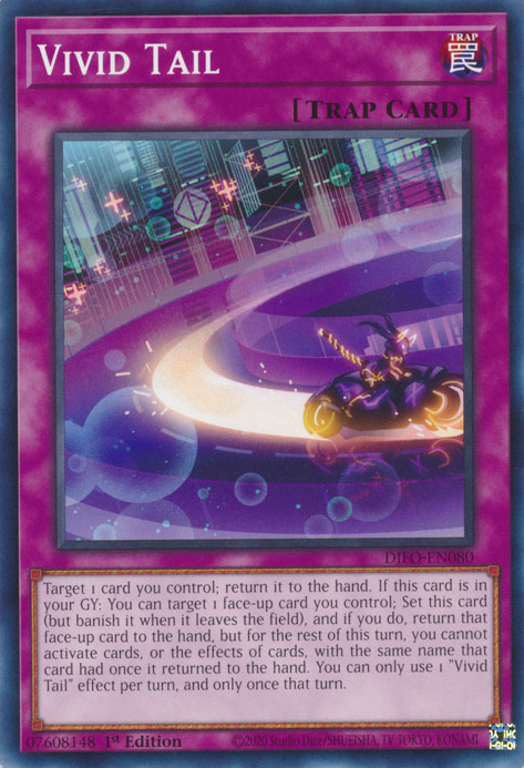 Vivid Tail [DIFO-EN080] Common | Jomio and Rueliete's Cards and Comics