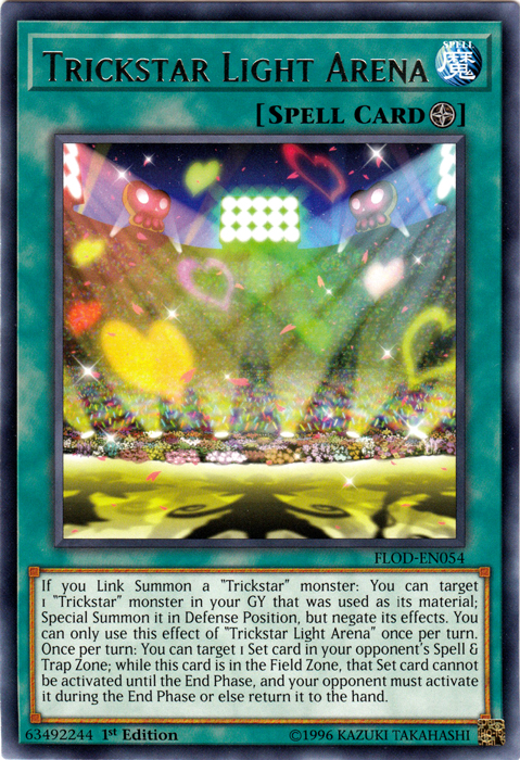 Trickstar Light Arena [FLOD-EN054] Rare | Jomio and Rueliete's Cards and Comics