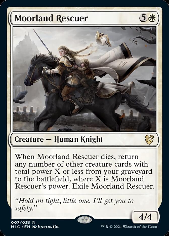 Moorland Rescuer [Innistrad: Midnight Hunt Commander] | Jomio and Rueliete's Cards and Comics