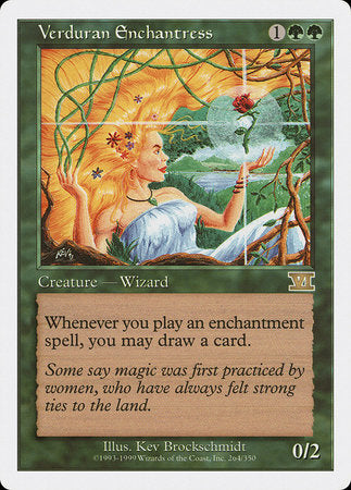 Verduran Enchantress [Classic Sixth Edition] | Jomio and Rueliete's Cards and Comics