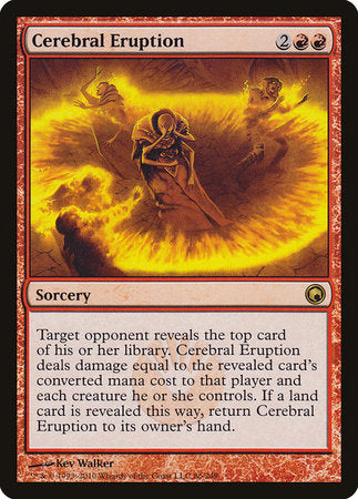 Cerebral Eruption [Scars of Mirrodin] | Jomio and Rueliete's Cards and Comics