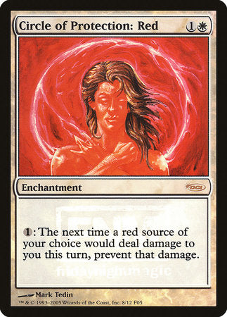 Circle of Protection: Red [Friday Night Magic 2005] | Jomio and Rueliete's Cards and Comics