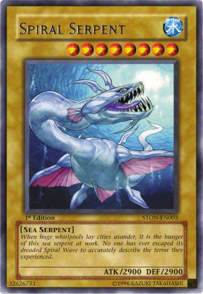 Spiral Serpent [STON-EN003] Rare | Jomio and Rueliete's Cards and Comics