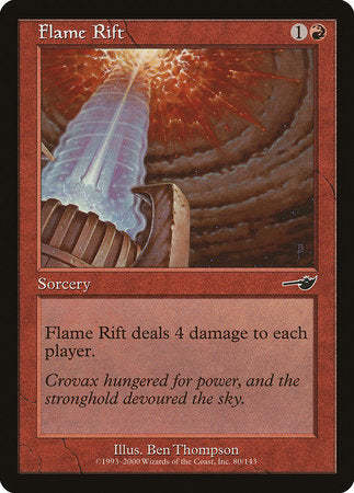 Flame Rift [Nemesis] | Jomio and Rueliete's Cards and Comics