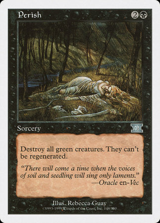 Perish [Classic Sixth Edition] | Jomio and Rueliete's Cards and Comics