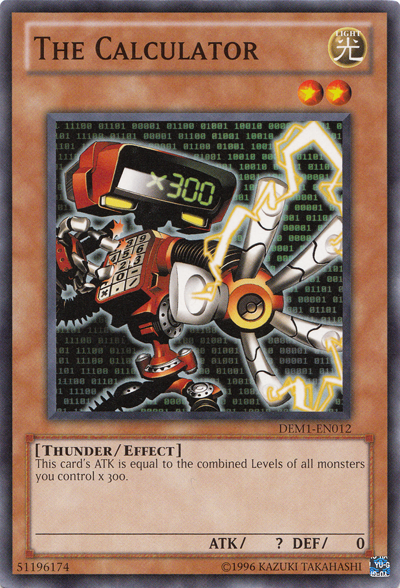 The Calculator [DEM1-EN012] Common | Jomio and Rueliete's Cards and Comics