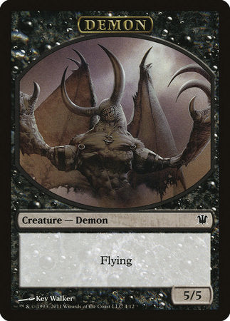Demon Token [Innistrad Tokens] | Jomio and Rueliete's Cards and Comics