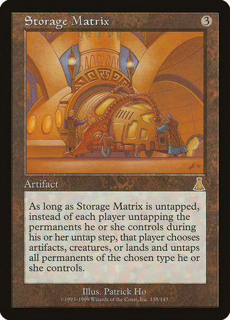 Storage Matrix [Urza's Destiny] | Jomio and Rueliete's Cards and Comics