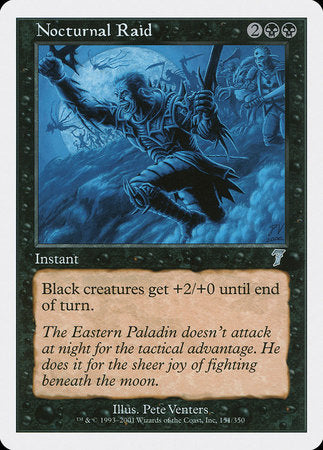 Nocturnal Raid [Seventh Edition] | Jomio and Rueliete's Cards and Comics