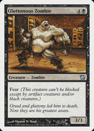 Gluttonous Zombie [Ninth Edition] | Jomio and Rueliete's Cards and Comics
