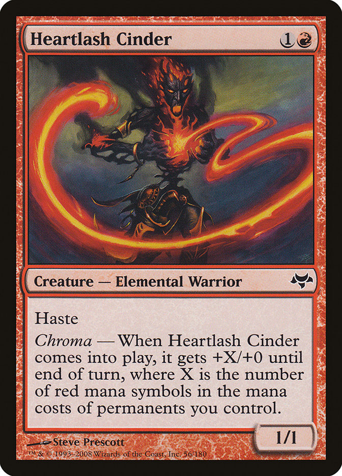 Heartlash Cinder [Eventide] | Jomio and Rueliete's Cards and Comics