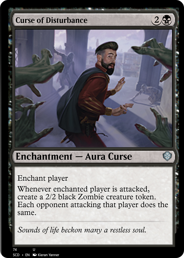 Curse of Disturbance [Starter Commander Decks] | Jomio and Rueliete's Cards and Comics