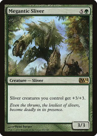 Megantic Sliver [Magic 2014] | Jomio and Rueliete's Cards and Comics