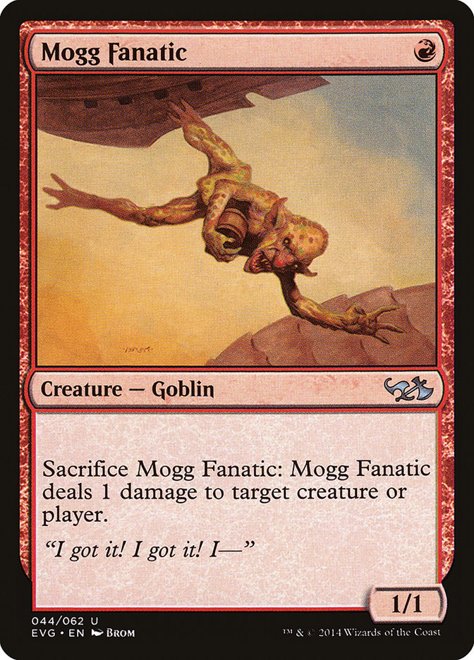 Mogg Fanatic (Elves vs. Goblins) [Duel Decks Anthology] | Jomio and Rueliete's Cards and Comics