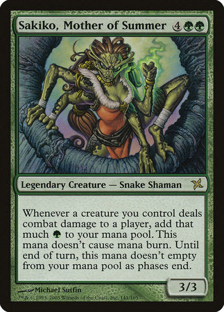 Sakiko, Mother of Summer [Betrayers of Kamigawa] | Jomio and Rueliete's Cards and Comics