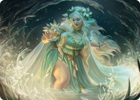 Goldberry, River-Daughter Art Card [The Lord of the Rings: Tales of Middle-earth Art Series] | Jomio and Rueliete's Cards and Comics
