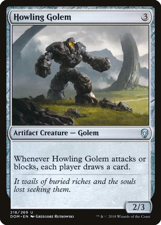 Howling Golem [Dominaria] | Jomio and Rueliete's Cards and Comics