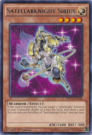 Satellarknight Sirius [MP15-EN146] Rare | Jomio and Rueliete's Cards and Comics