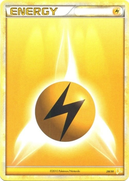 Lightning Energy (28/30) [HeartGold & SoulSilver: Trainer Kit - Raichu] | Jomio and Rueliete's Cards and Comics