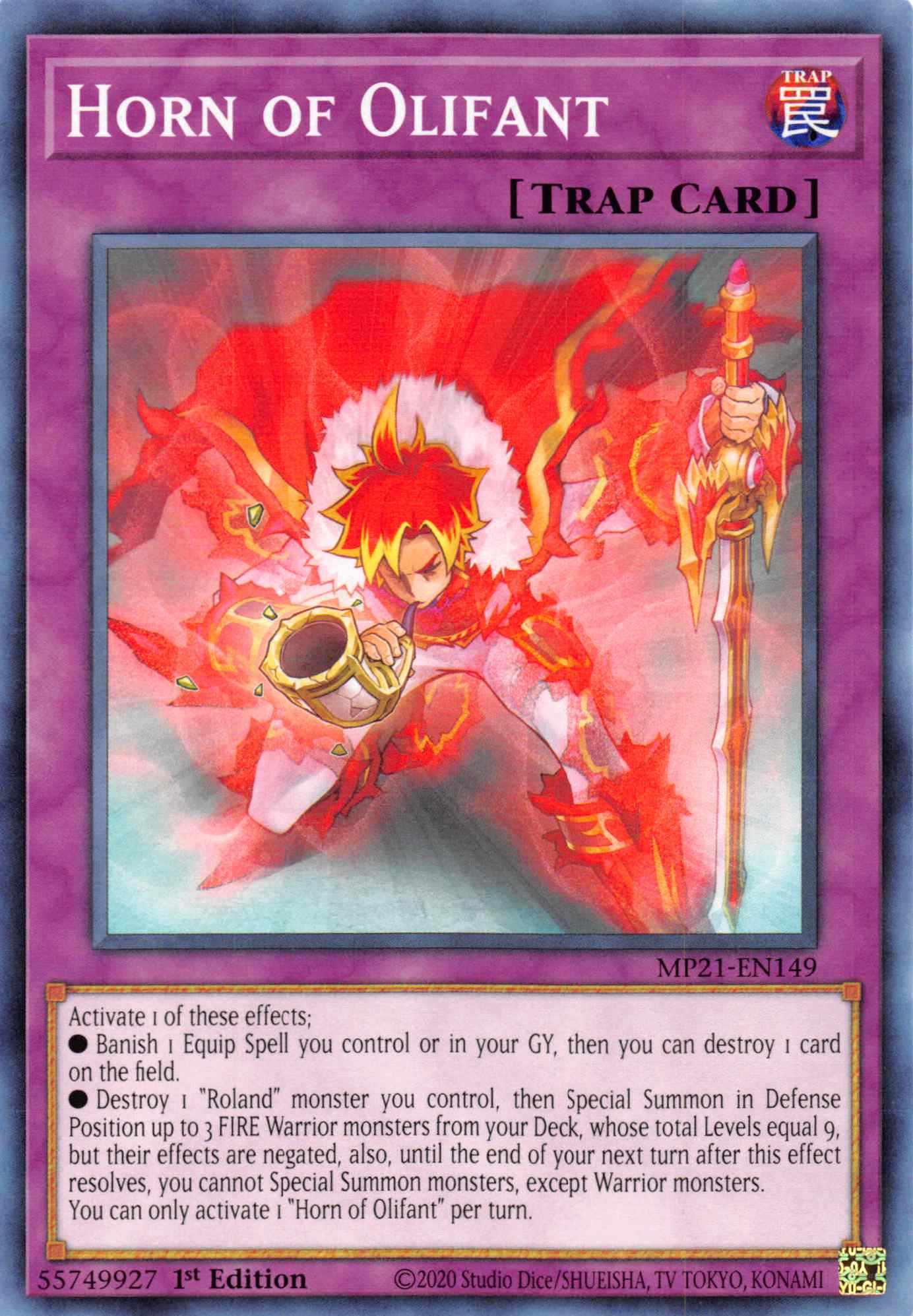 Horn of Olifant [MP21-EN149] Common | Jomio and Rueliete's Cards and Comics