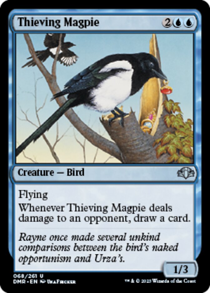 Thieving Magpie [Dominaria Remastered] | Jomio and Rueliete's Cards and Comics