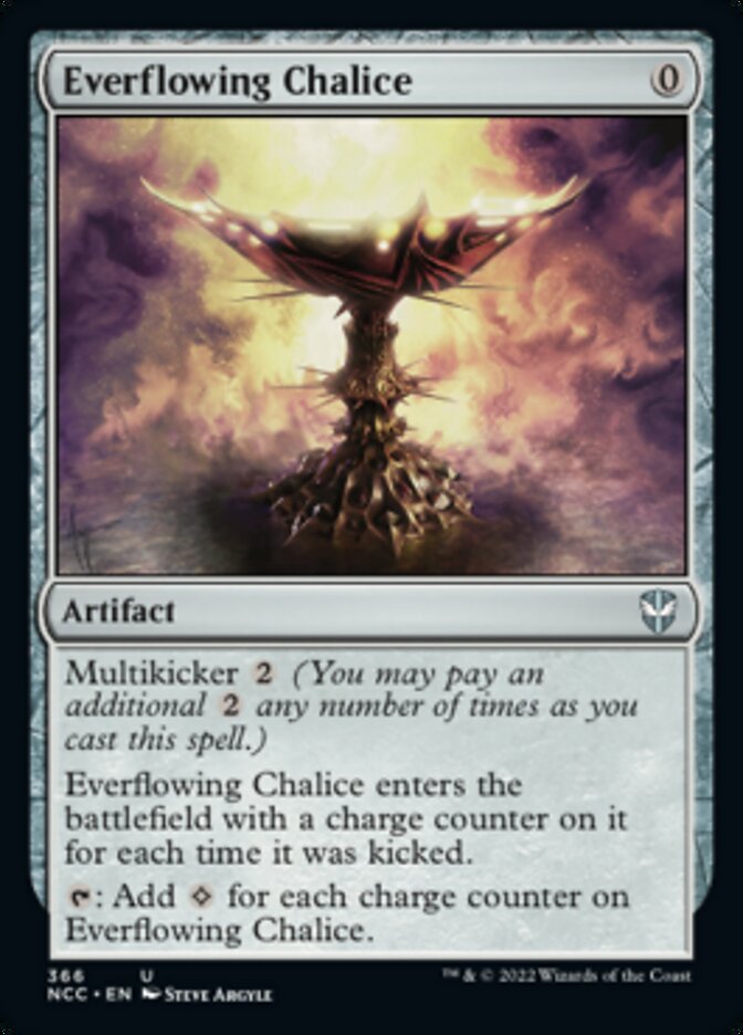 Everflowing Chalice [Streets of New Capenna Commander] | Jomio and Rueliete's Cards and Comics