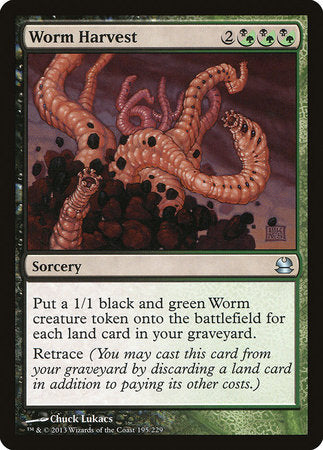 Worm Harvest [Modern Masters] | Jomio and Rueliete's Cards and Comics