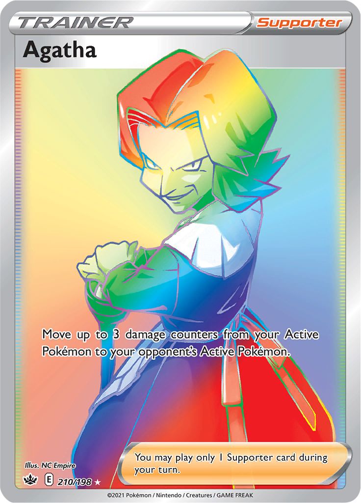 Agatha (210/198) [Sword & Shield: Chilling Reign] | Jomio and Rueliete's Cards and Comics