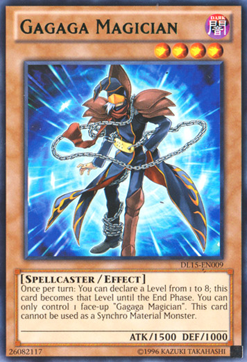 Gagaga Magician (Green) [DL15-EN009] Rare | Jomio and Rueliete's Cards and Comics