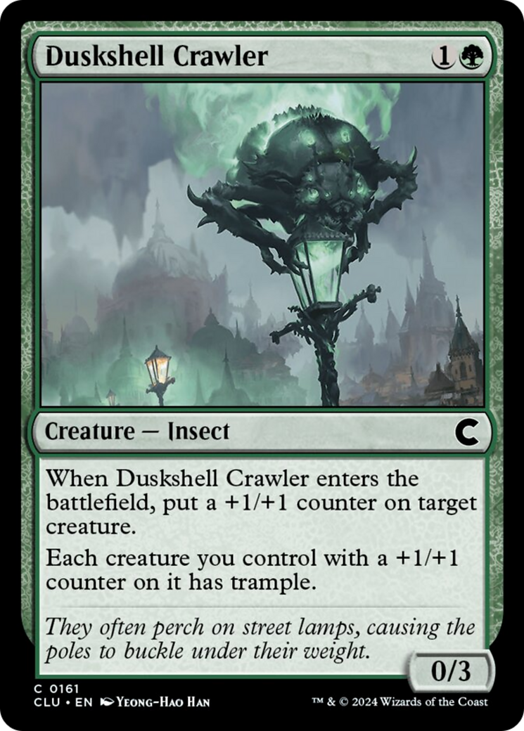 Duskshell Crawler [Ravnica: Clue Edition] | Jomio and Rueliete's Cards and Comics