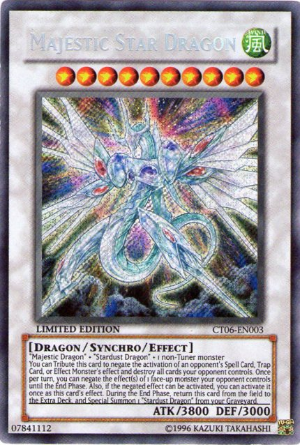 Majestic Star Dragon [CT06-EN003] Secret Rare | Jomio and Rueliete's Cards and Comics