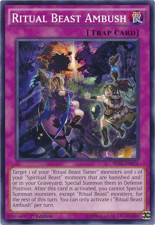 Ritual Beast Ambush [SECE-EN074] Common | Jomio and Rueliete's Cards and Comics