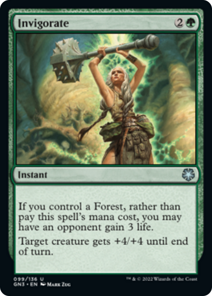 Invigorate [Game Night: Free-for-All] | Jomio and Rueliete's Cards and Comics