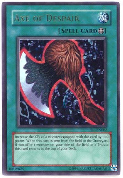 Axe of Despair [SRL-002] Ultra Rare | Jomio and Rueliete's Cards and Comics