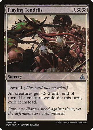 Flaying Tendrils [Oath of the Gatewatch] | Jomio and Rueliete's Cards and Comics