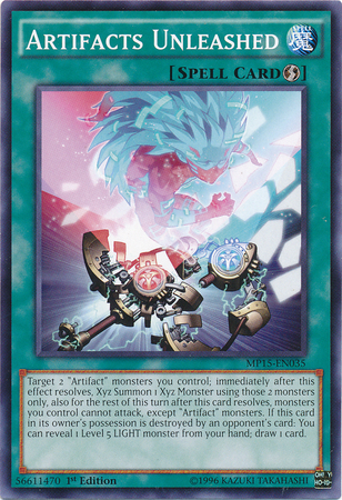 Artifacts Unleashed [MP15-EN035] Common | Jomio and Rueliete's Cards and Comics