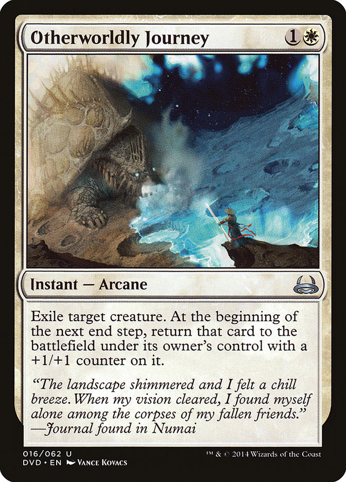 Otherworldly Journey (Divine vs. Demonic) [Duel Decks Anthology] | Jomio and Rueliete's Cards and Comics
