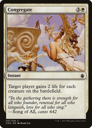 Congregate [Commander Anthology] | Jomio and Rueliete's Cards and Comics