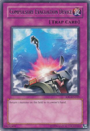 Compulsory Evacuation Device [IOC-EN103] Rare | Jomio and Rueliete's Cards and Comics