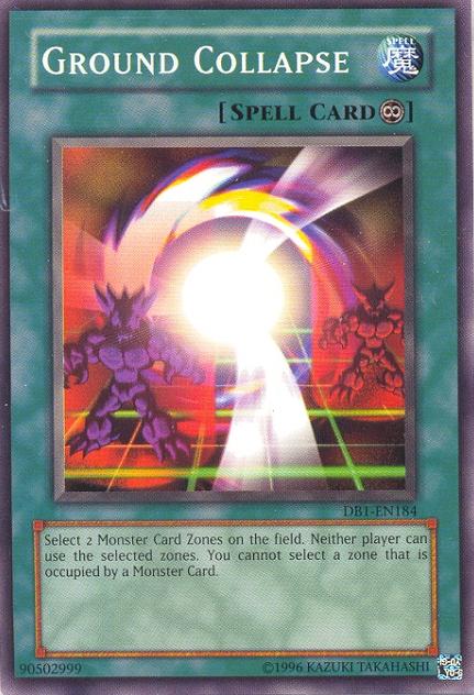 Ground Collapse [DB1-EN184] Common | Jomio and Rueliete's Cards and Comics