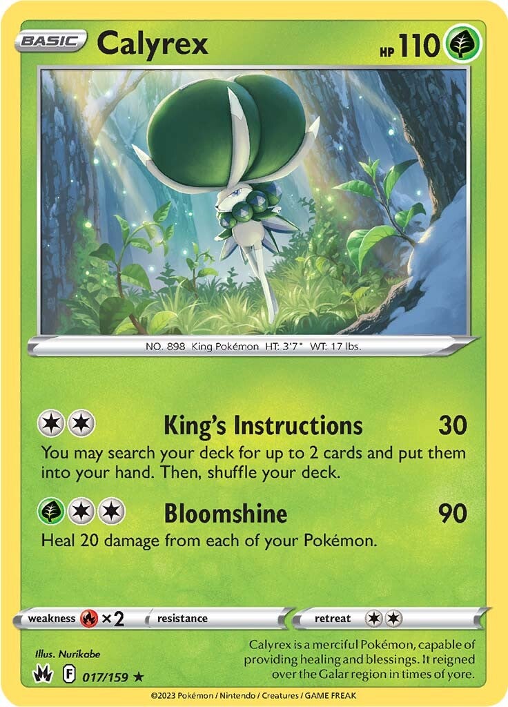 Calyrex (017/159) [Sword & Shield: Crown Zenith] | Jomio and Rueliete's Cards and Comics