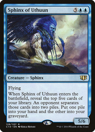 Sphinx of Uthuun [Commander 2014] | Jomio and Rueliete's Cards and Comics