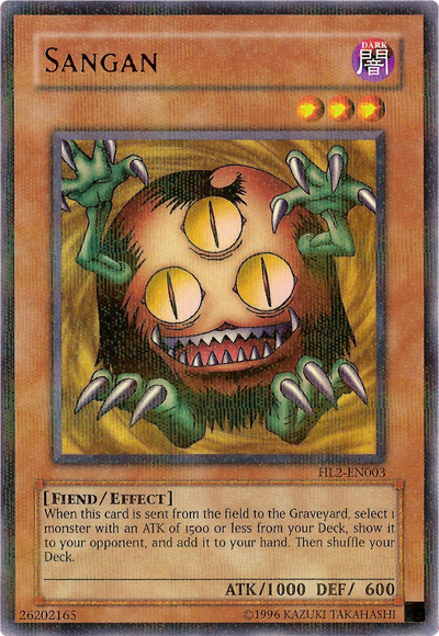 Sangan [HL2-EN003] Ultra Rare | Jomio and Rueliete's Cards and Comics