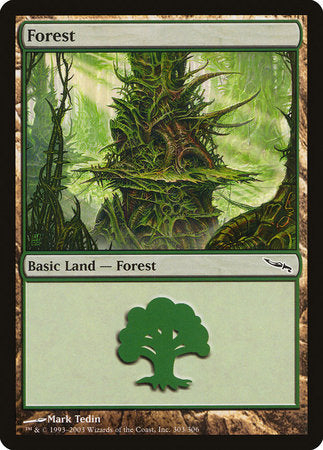 Forest (303) [Mirrodin] | Jomio and Rueliete's Cards and Comics