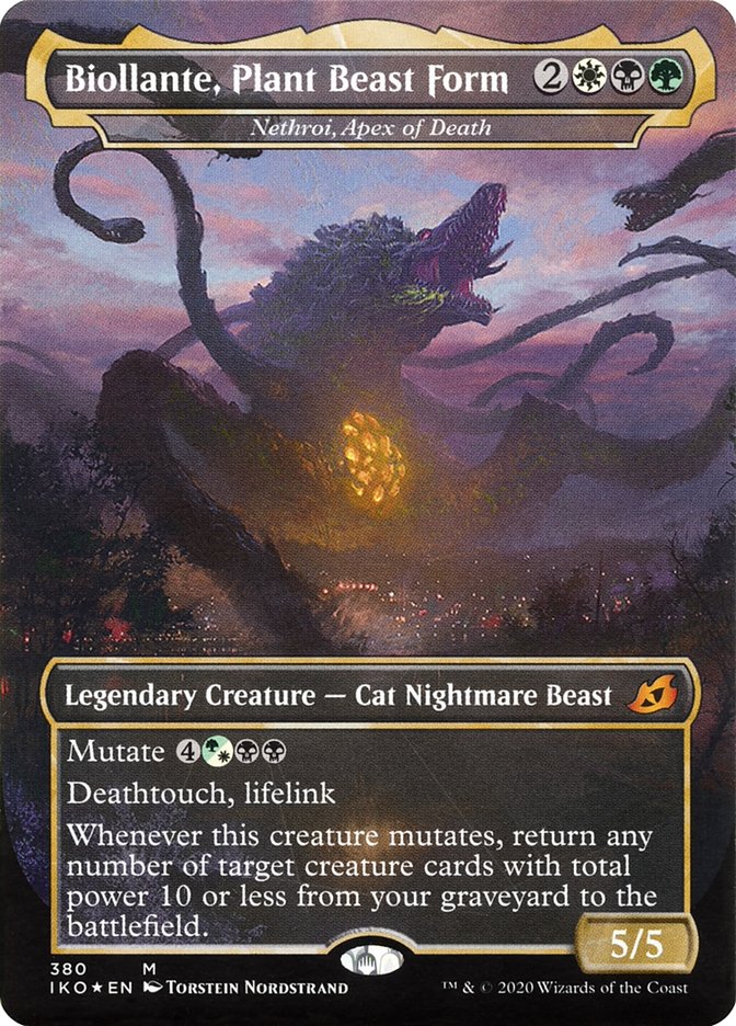 Nethroi, Apex of Death - Biollante, Plant Beast Form (Godzilla Series) [Ikoria: Lair of Behemoths] | Jomio and Rueliete's Cards and Comics