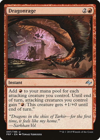 Dragonrage [Fate Reforged] | Jomio and Rueliete's Cards and Comics