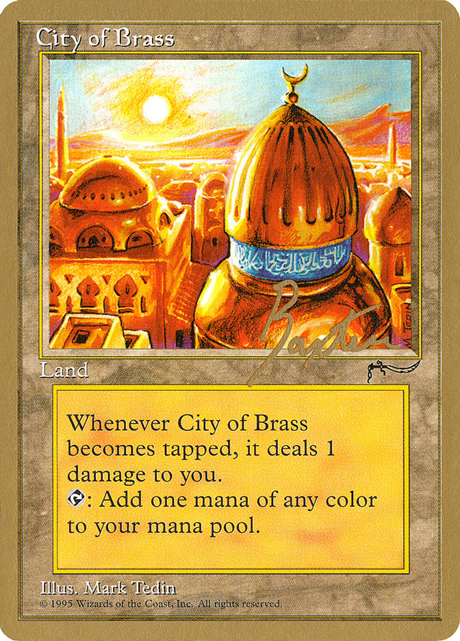 City of Brass (George Baxter) [Pro Tour Collector Set] | Jomio and Rueliete's Cards and Comics